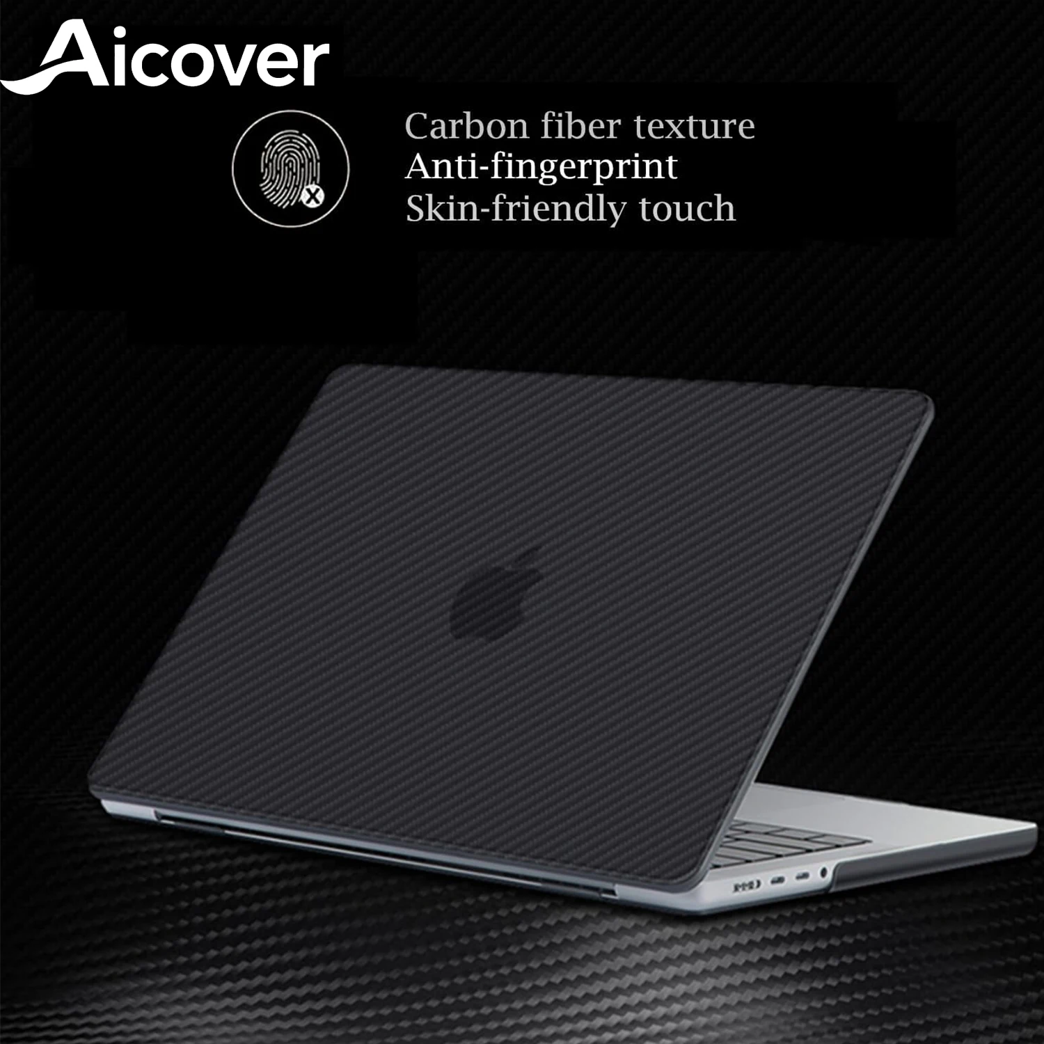 

For MacBook Air 13 inch Case M1 A2337 A2179 A1932 2018-2020 Release, Carbon Fiber Texture Hard Shell Case Cover For Air/Pro