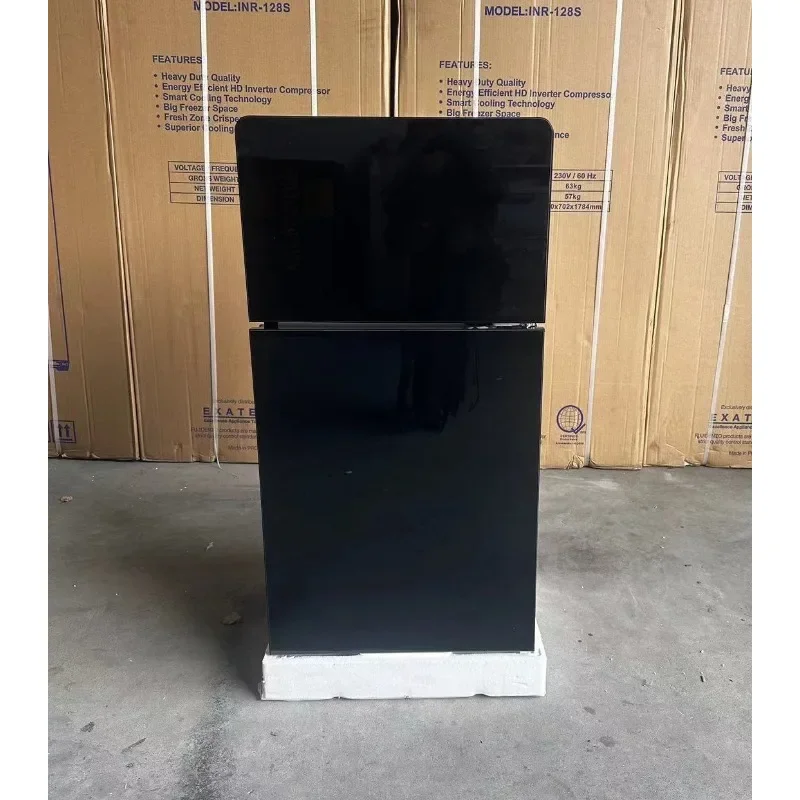80L household double-door mini refrigeration and fresh-keeping refrigerator for commercial, hotel and household use