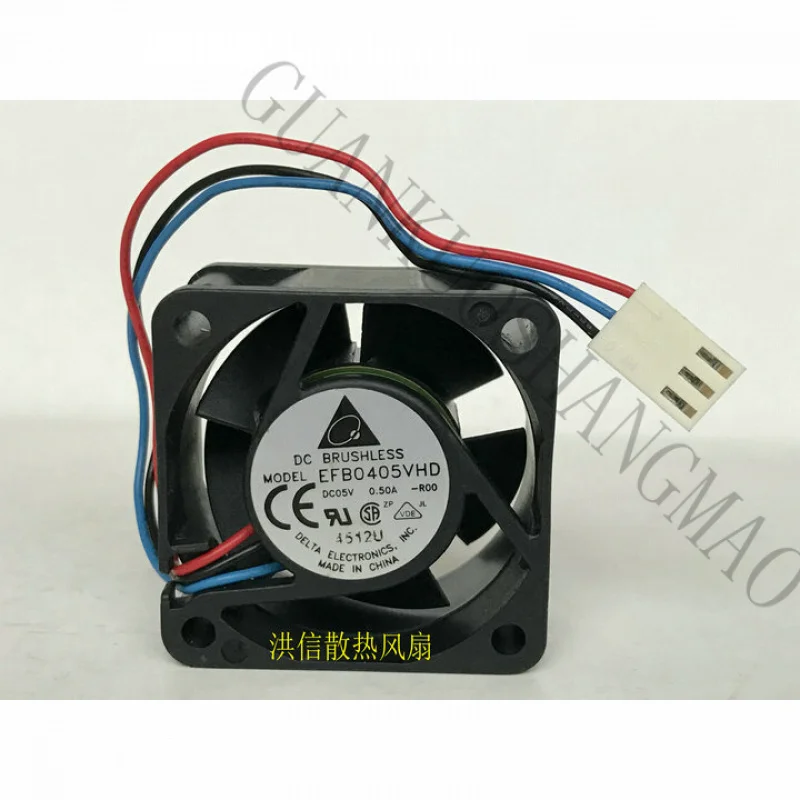 HJY 1pcs Delta fan EFB0405VHD 4020 DC 5V 0.50A 3-pin 40*40*20mm switch fan