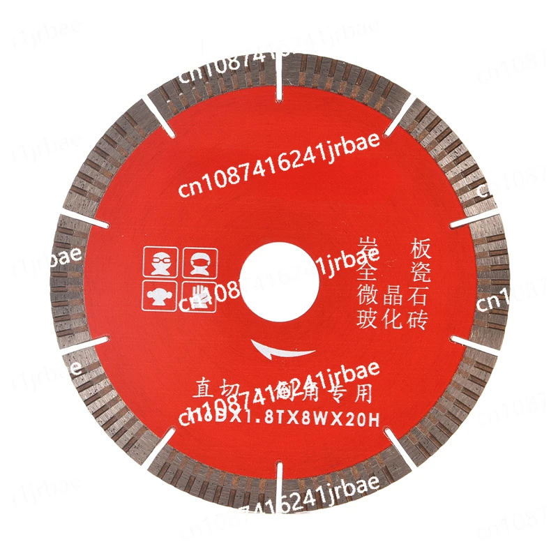 Cutting Machine Accessories Diamond Saw Blade Diameter 116mm Tile 45/43 Degrees Chamfering Cutting Blade