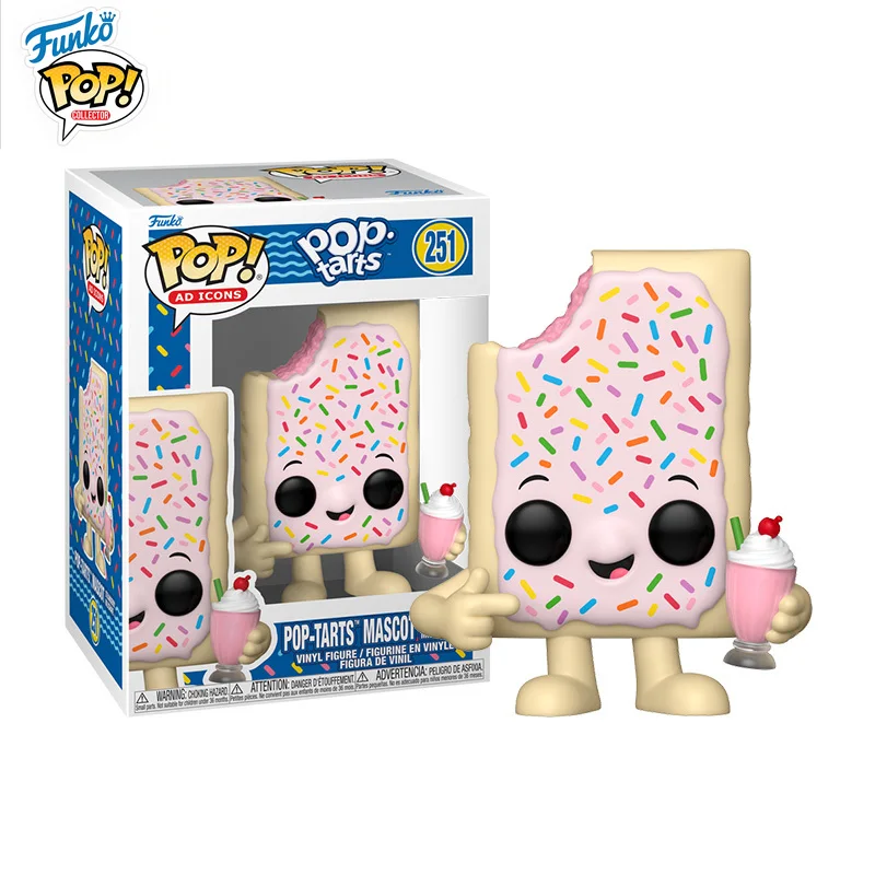

В наличии FUNKO POP оригинальный совместный бренд талисман клубничный молочный коктейль версия Q модель мобильного телефона коллекция праздничные подарки