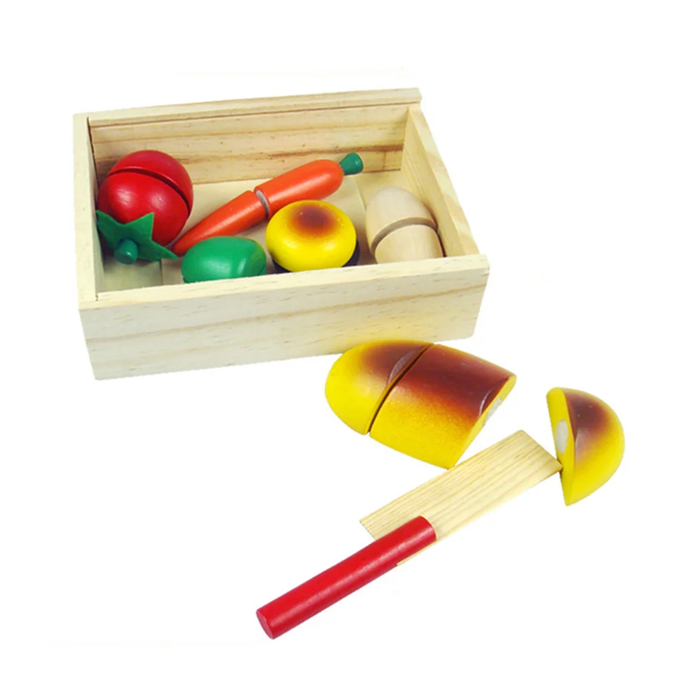 多色のカットフルーツ、野菜、パン、食品セット、子供向けごっこ遊びキッチンゲーム、教育的シミュレーション学習エンターテイメント