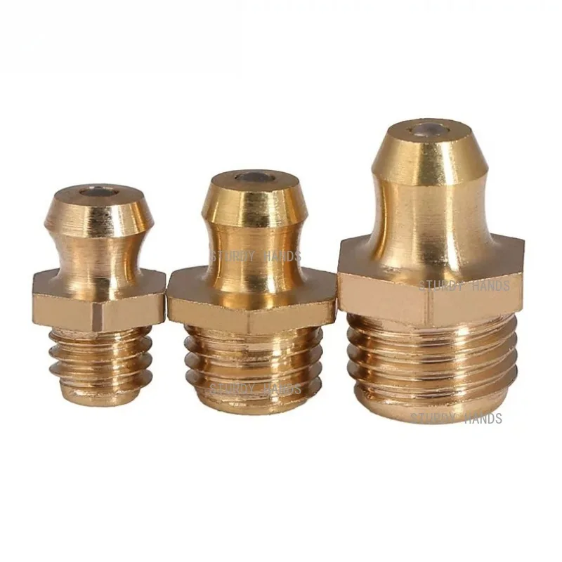 20pcs Copper oil nozzle head Oil gun nozzle Butter gun head Hardware accessories