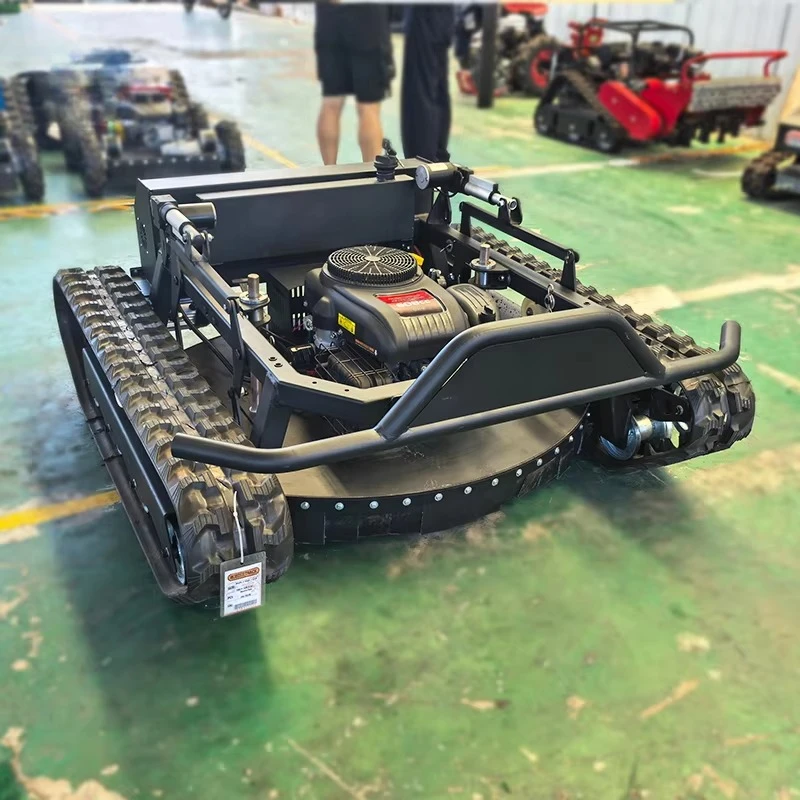 Multifunctional Wireless Remote Control Lawn Mower Suitable For Woodland, Orchard, Wetland And Garden Maintenance