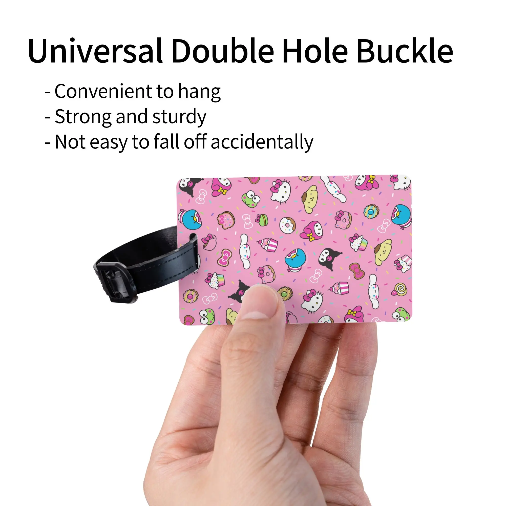 Hello Kitty Gepäckanhänger, Reisezubehör, Halter, Gepäck, Boarding-Tags, Halter, Gepäckanhänger, ID-Adresse für Gepäckanhänger für Damen