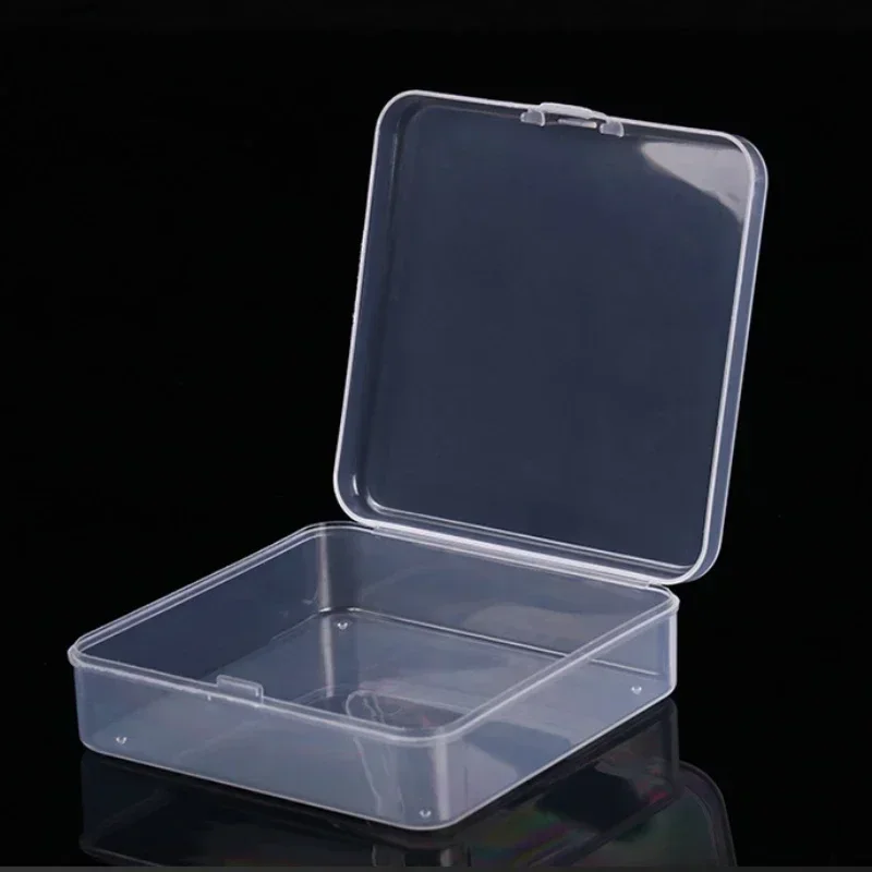 Mini Plastic Storage Boxes Rectangular Translucent Packing Storage Bins Dustproof Durable Strong Jewelry Storage Case Container