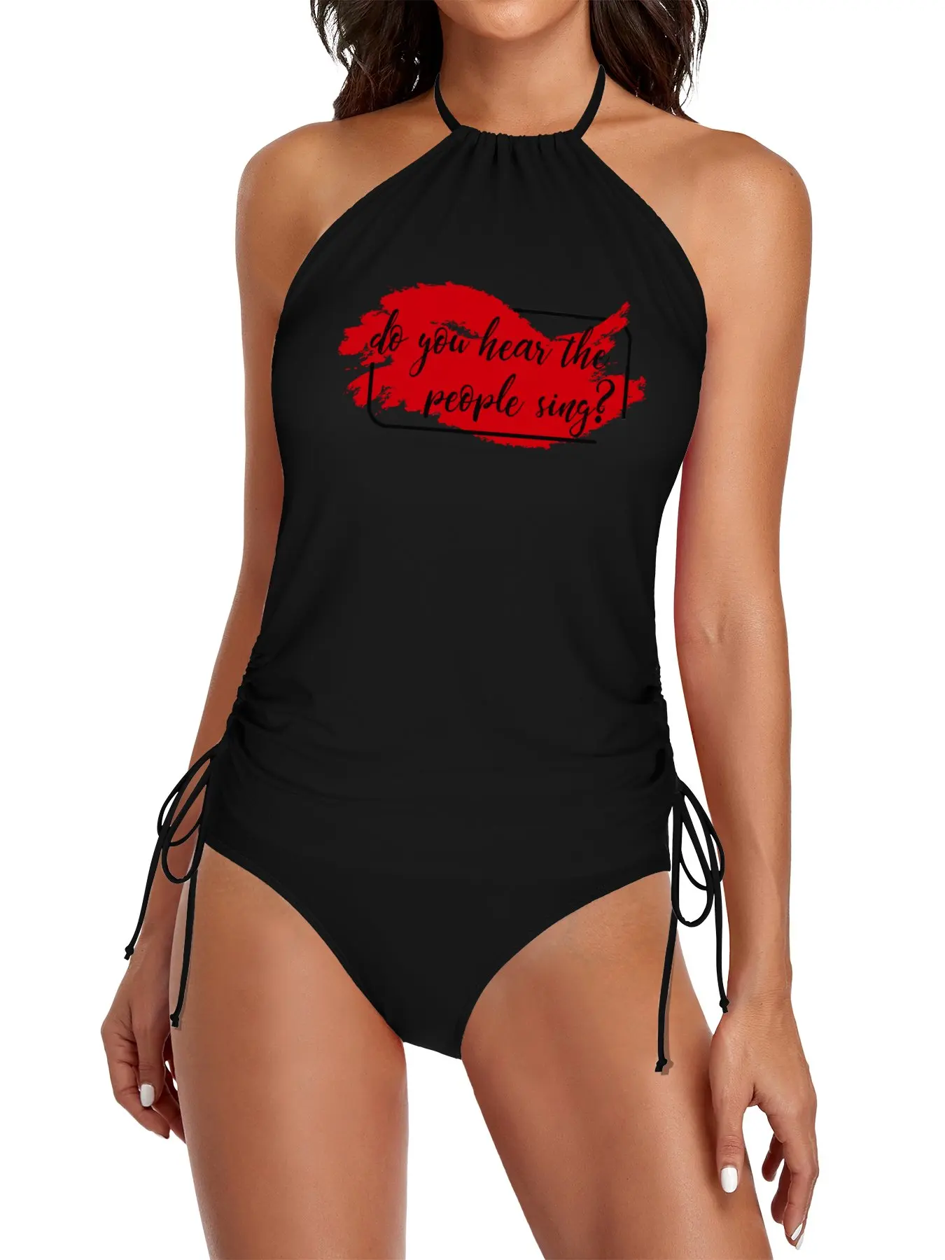

Do You Hear The People Sing Split Swimsuit Set Women's summer suits Women's bathing suits beach outfits woman
