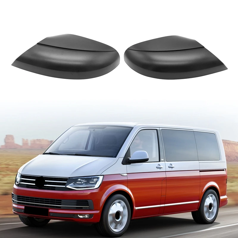 Car Left Right Side Rearview Mirror Bottom Lower Holder Cover for Transporter T6 Van 2015-2019