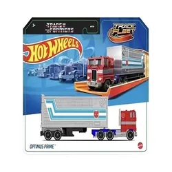 Transformers Hot Wheels Optimus Prime Truck JFF66 kolekcja modeli odlew 1:64 metalowa zabawka prezent dla chłopca