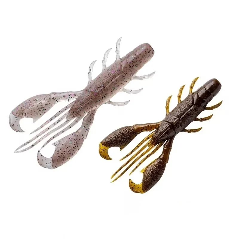 Ravencraft UPPERCUT-HOG low Sinking Soft Bait Lure Artificial Wobbler Silicone Bait Shrimp Sea Fishing