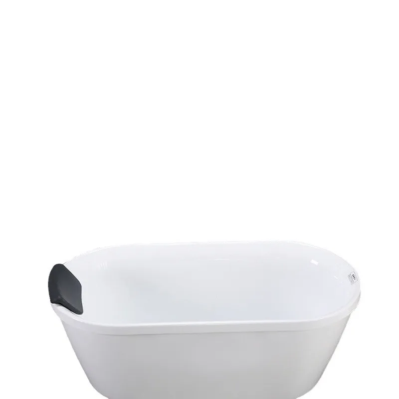 

Customizable Bathtub Hotel Acrylic Household Adult Free-standing Movable Small Apartment