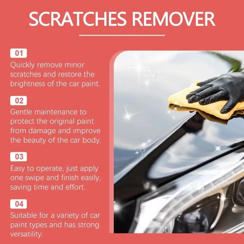 Car Scratch Repair Polishing Agent Scratch Repair Polishing Paint Repair Refurbishment Maintenance Agent Car Paint Surface Tool