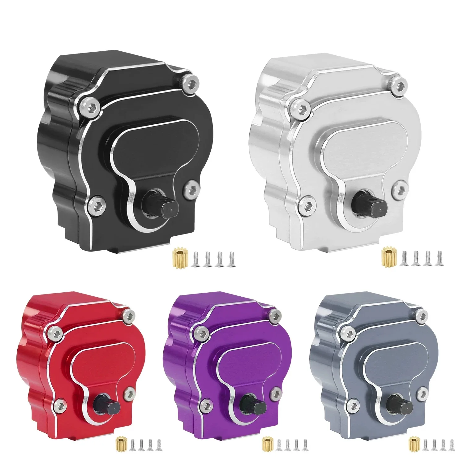 

CNC Metal Gearbox 11T Pinion For 1/18 Redcat Ascent-18 RC Crawler Car Upgrade Parts