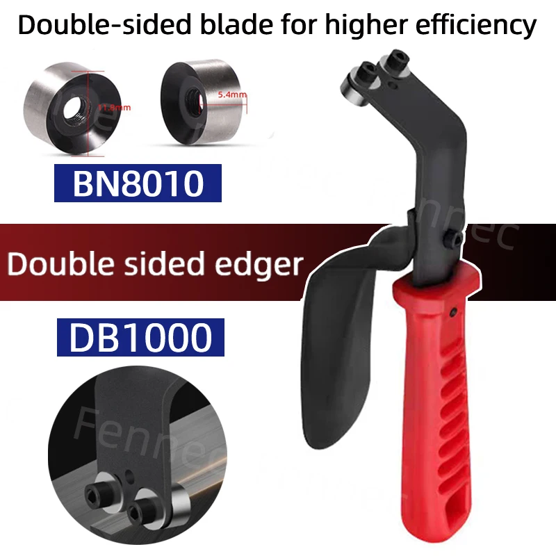 DB1000 Sheet Metal Deburring Trimming Scraper Tool 0-12mm Range Burr Trimming Cutter  Double Sided Trimmer BN8010 Blades