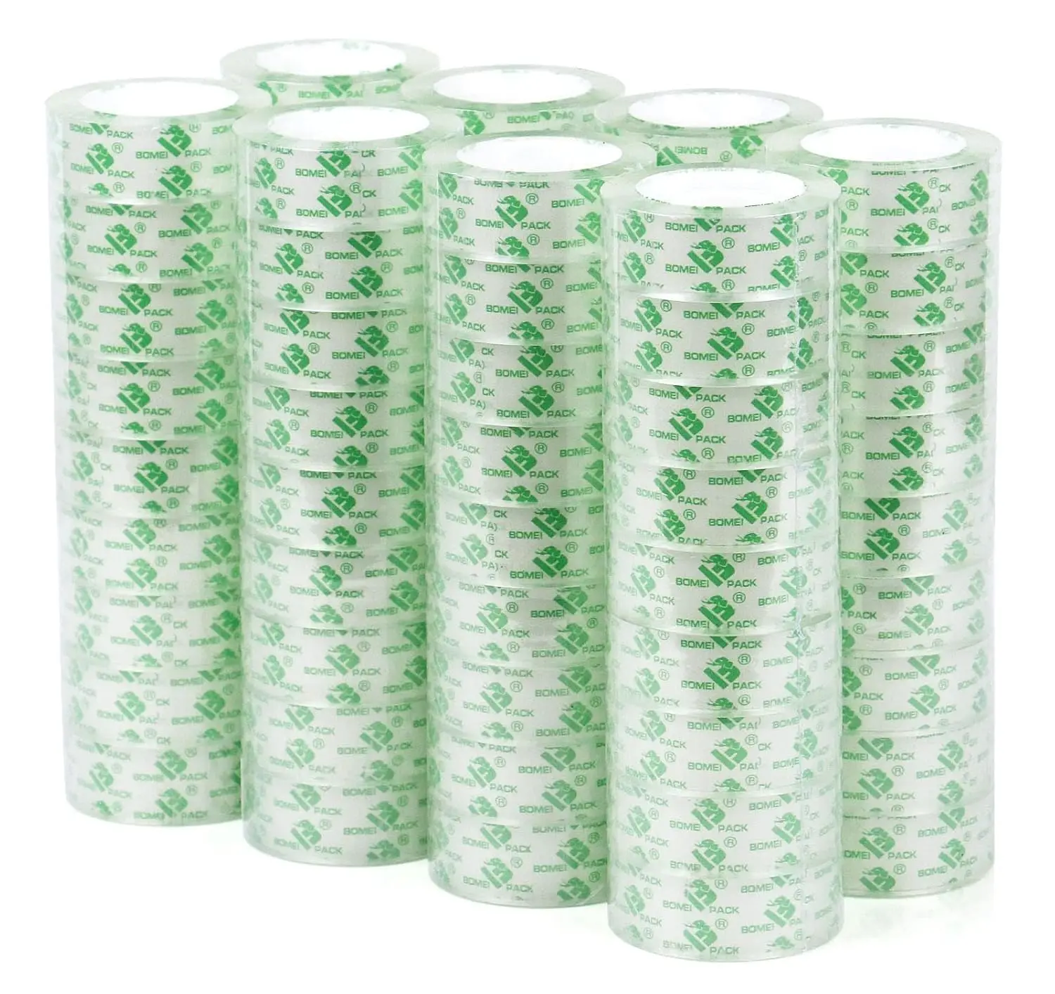 

72Rolls Cry l Clear Tape Refills, Bulk Transparent Tape for Dispenser, Office Tape for Home and School, 3/4Inch x 1000