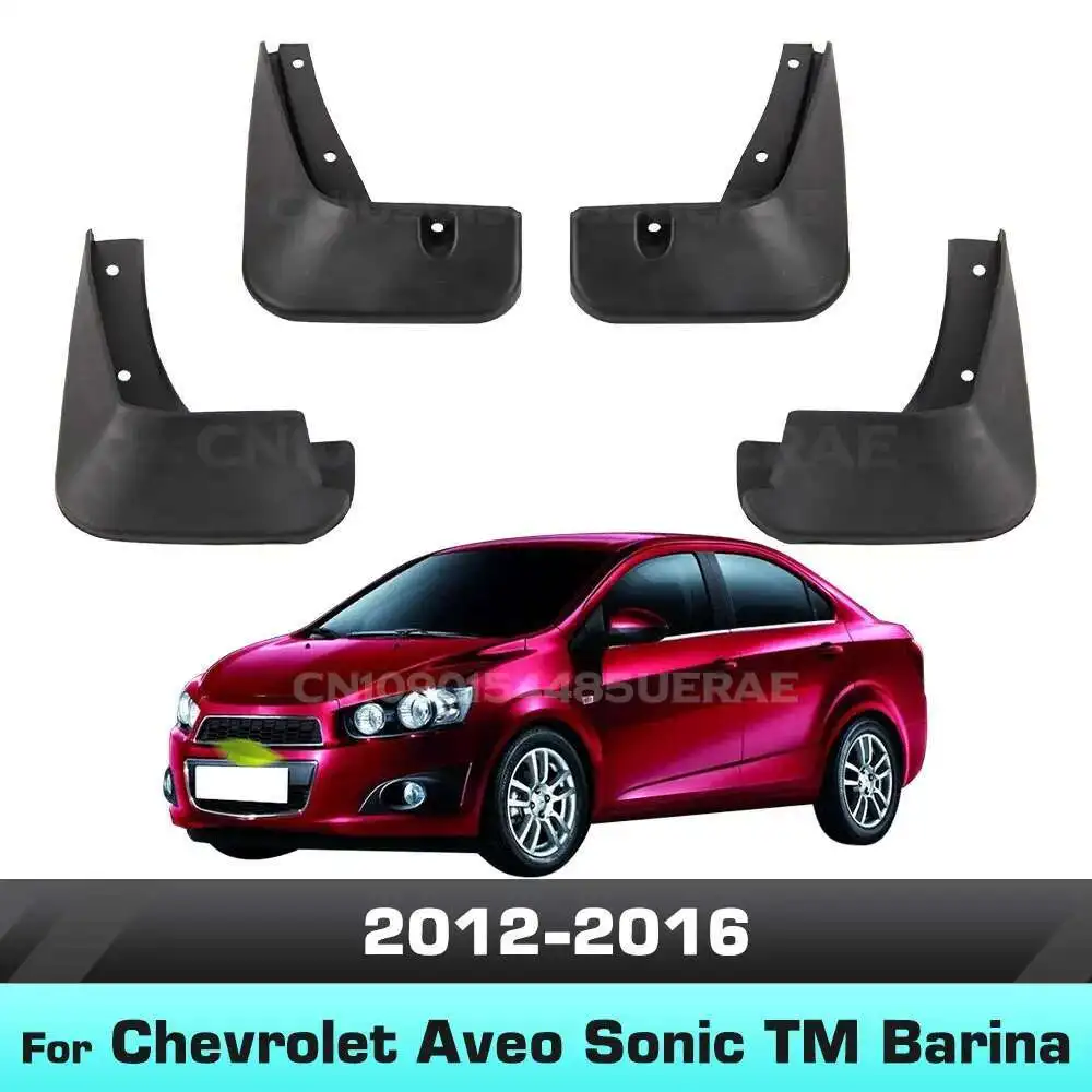 

For Chevrolet Aveo Sonic TM Barina 2012-2016 Fender Mudguard Mud Flaps Guard Splash Flap Mudguards Car Accessories