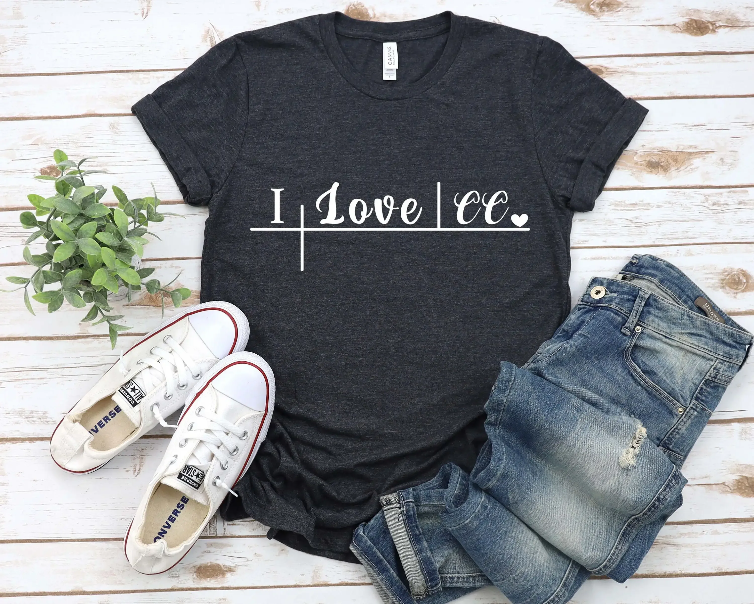I Love Classical Conversation Valentines Day T Shirt for Student Tutor Funny School