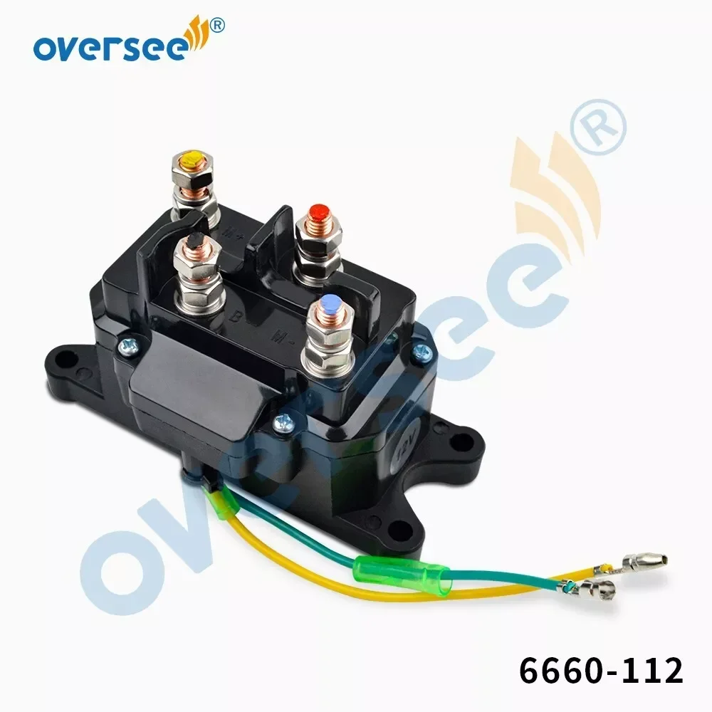 

Switch Solenoid 6660-112 For Mercury Winch Motor 12V 6-Term 10900 10903 10907