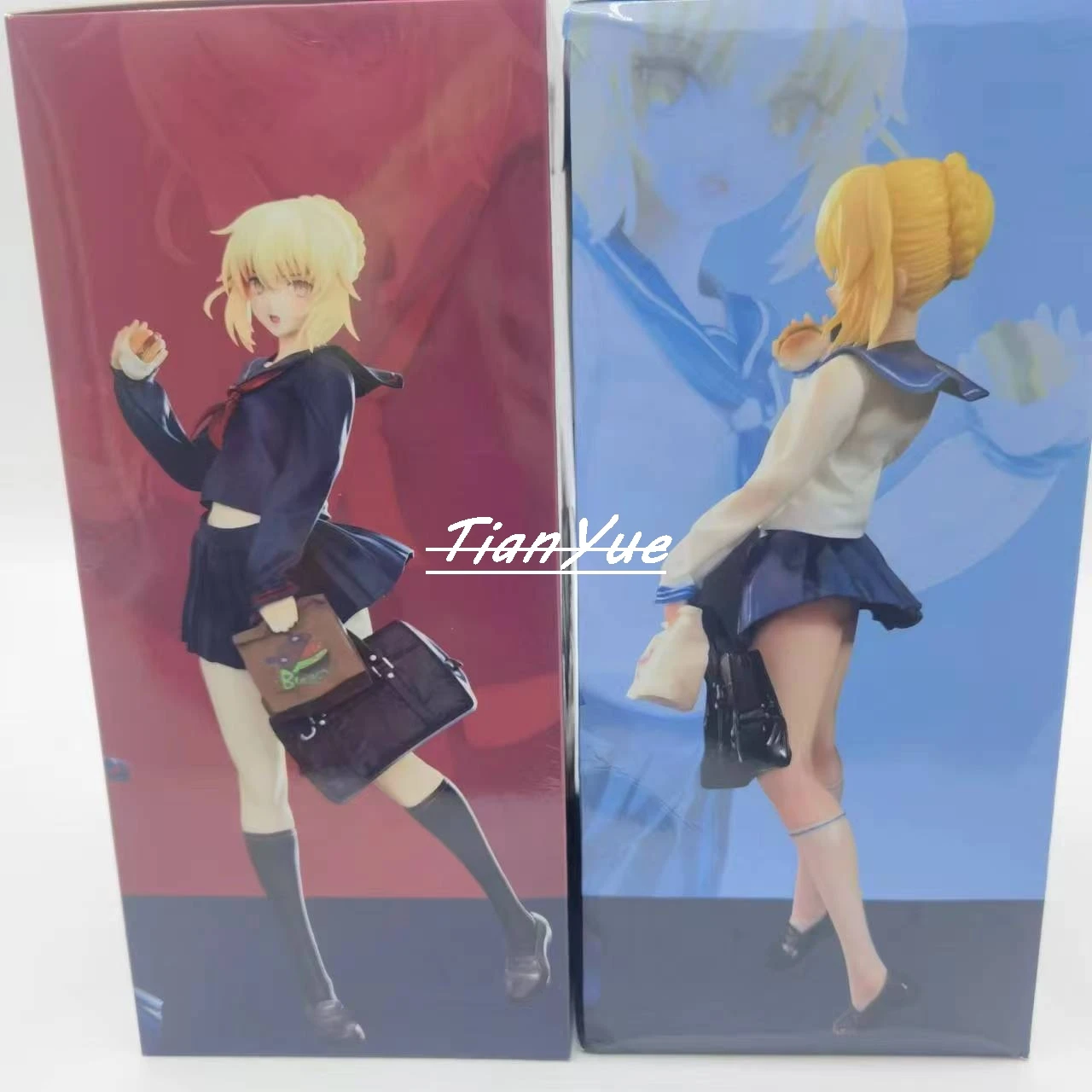 Anime Fate Grand Order FGO Saber with Hamburg Uniforms Ver. PVC Action Figure Toys 23cm