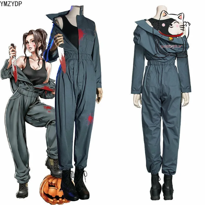 

In stock new movie Michael Myers cosplay costume women's workwear uniform birthday gift hot