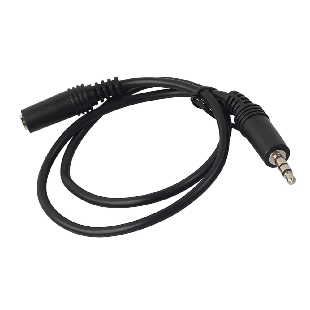 

3.5Mm Audio Extension Cable 0.5M Male To Female Nickel Plated Headphone Jack Extension For Car Stereo Speaker Cell Phone