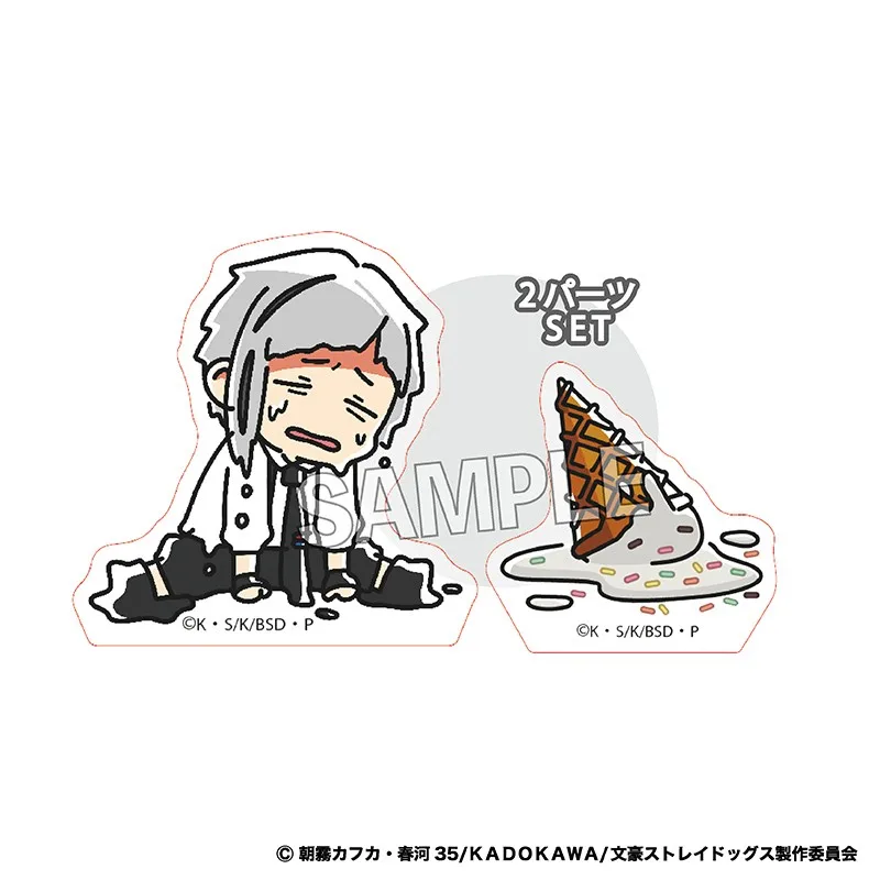 Chuuya Nakahara Anime Acrylic Stand Figuur Action Daizai Osamu Peripheral Figure Kids Models Toy Ornaments Accessories