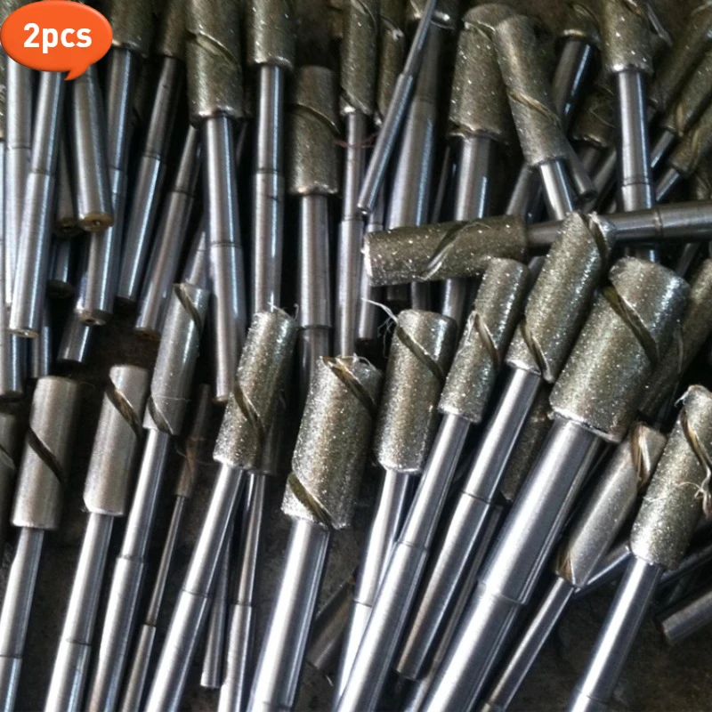 

2 шт., 3,3-3,7 мм, регулируемая алмазная развертка, полировка, шлифовка, хонингование, для обработки внутреннего отверстия