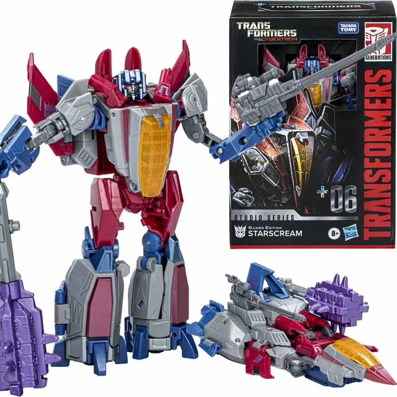 

Original Hasbro F8765 Transformers Studio Series Voyager Transformers: War for Cybertron 06 Starscream Action Figure