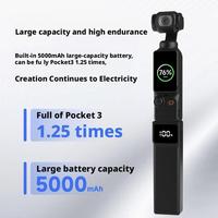 Power Bank Grip for DJI Osmo Pocket 3 Action Camera Battery Handle Grip 5000mAh Portable Charger Fast Charging for Selfie V Y3B8