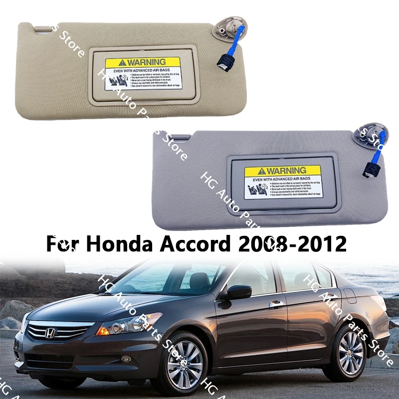 

Солнцезащитный козырек для салона автомобиля Honda Accord 2008-2012, солнцезащитный козырек, солнцезащитный козырек с зеркалом для макияжа