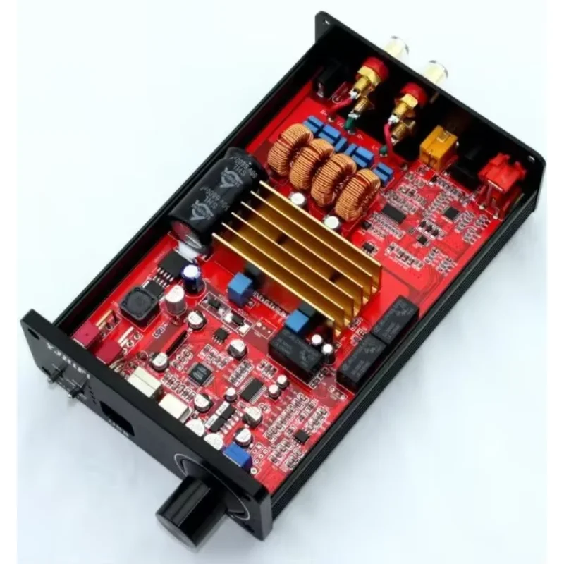 

DC24V to DC32V 160W Fiber Coaxial USB DAC decoder Digital power amplifier/TDA7498+TE7022+CS4398+CS8416+SGM8054 amplifier