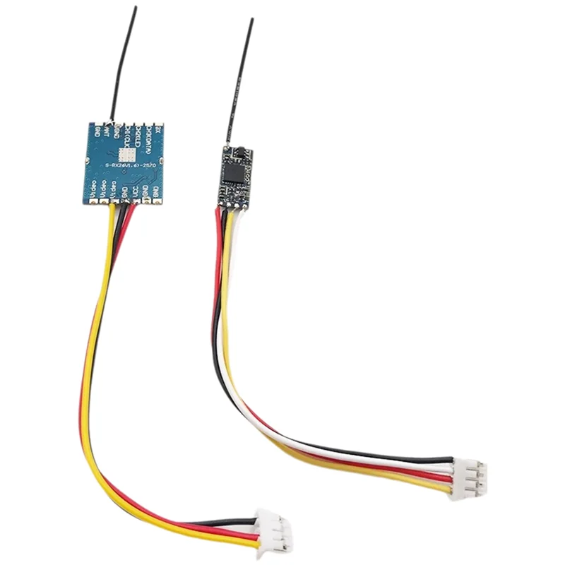 ABGI-2.4G 100MW VTX VRXモジュール 2570Mhz ワイヤレスオーディオ&ビデオトランシーバー CCTVカメラ FPVビデオトランシーバーモジュール用