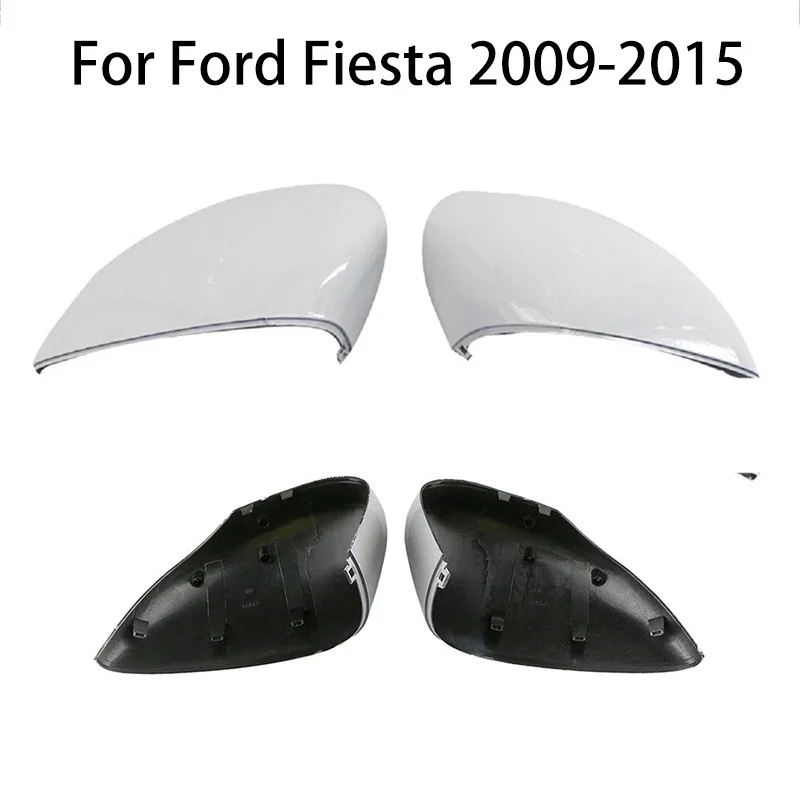 Per Ford Fiesta 2009-2015 Auto Esterno Retrovisore Laterale Tappi di Copertura Dello Specchio di Ricambio automobili parti di accessori