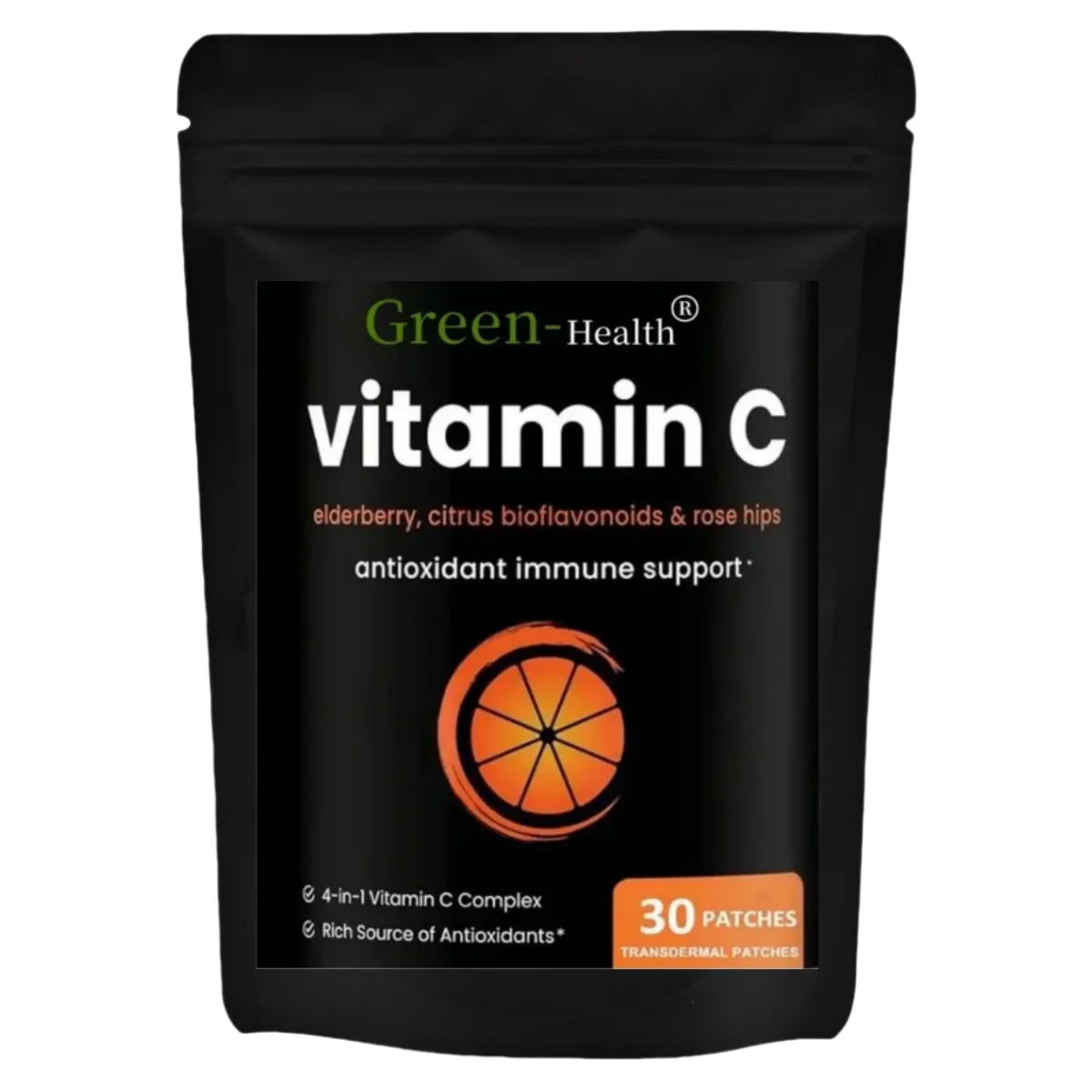 

30 Patches Vitamin C Transdermal Patches Immune Boosting Antioxidants Supplement