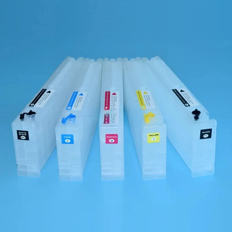 T6941-T6945 700ML Cartridge tinta dapat diisi ulang dengan ARC Chip untuk Epson SureColor SC T3000 T5000 T7000 T3200 T5200 T7200 printer