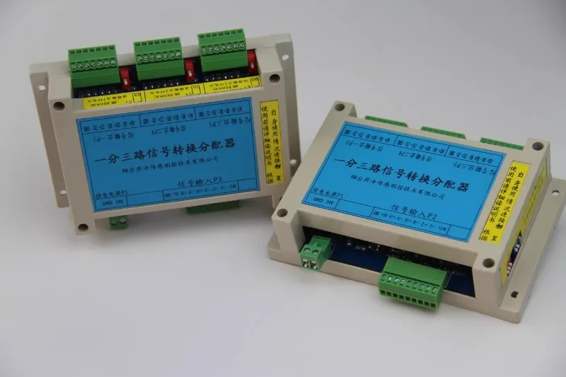 WFFP-1-3P one split three channel pulse distributor pulse signal isolation conversion module 1 split three channels 1 in 3 out