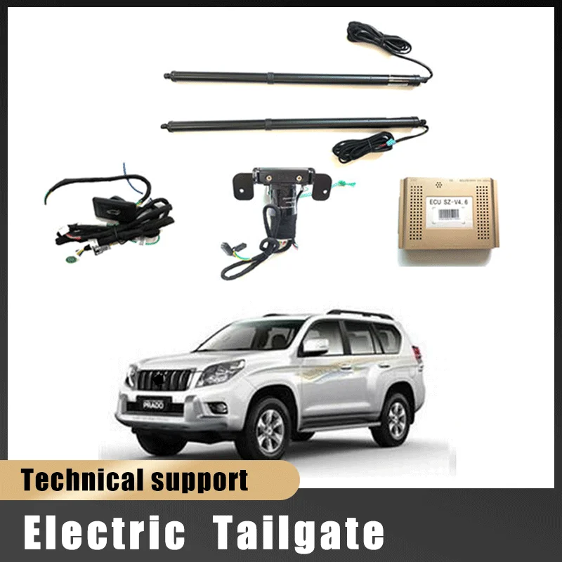 For Toyota Prado 2010+ side open electric tailgate, leg sensor, automatic tailgate, luggage modification, automotive supplie