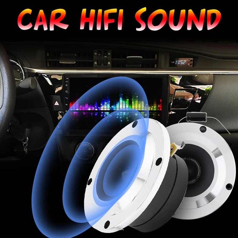 Top-Tweeter Speaker, 4 Ohm 150W, Professional Treble Horn For Car Audio Modification