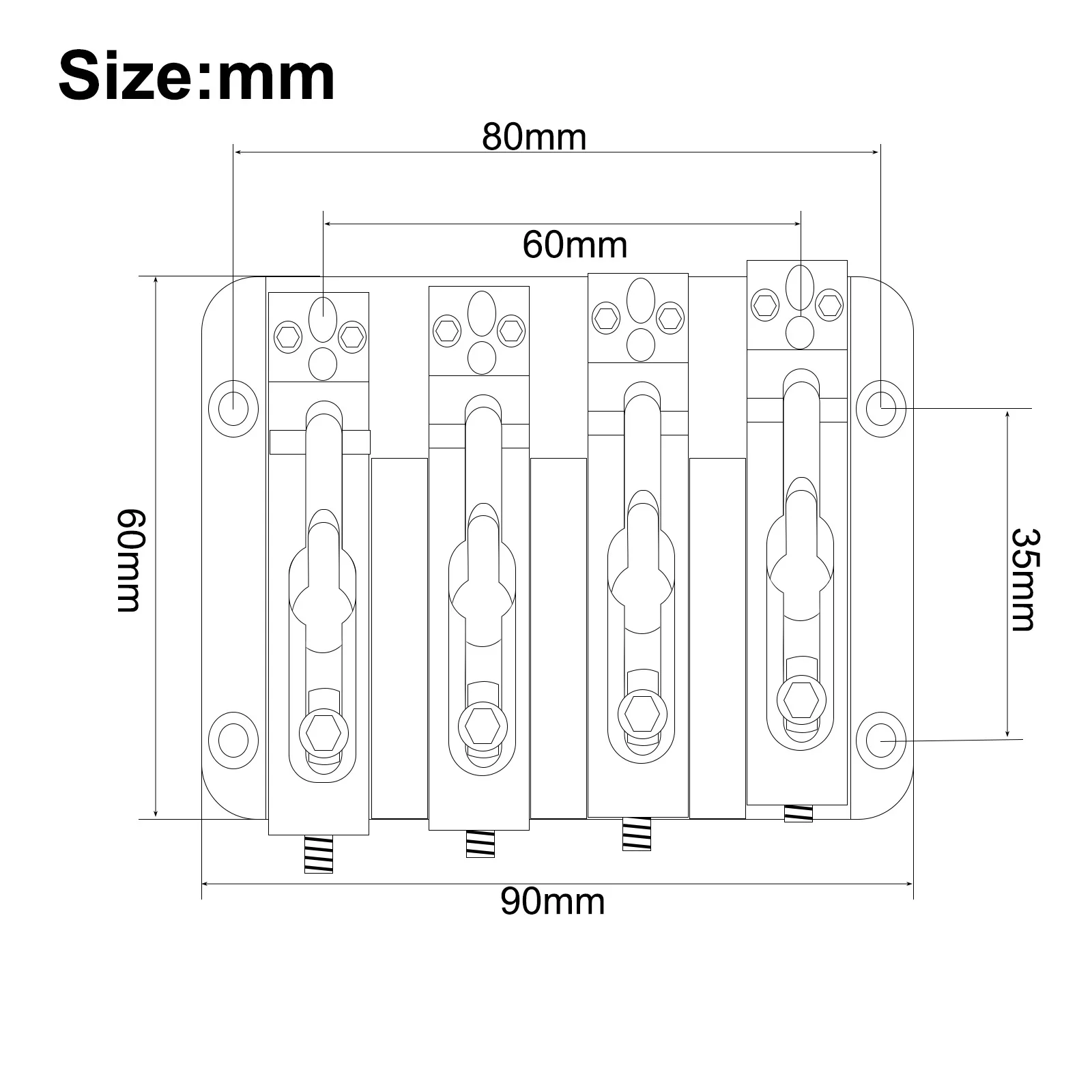 upgrade-4-string-bass-bridge-separated-style-string-through-90x60mm-20mm-spacing-bass-parts-accessories