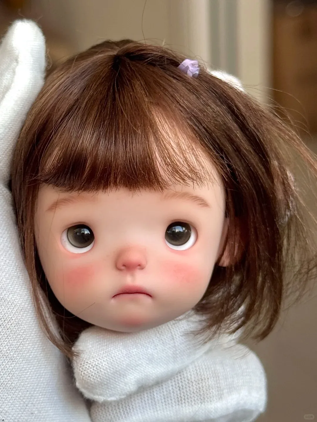 หัวตุ๊กตา BJD ขนาด 1/6 รุ่นใหม่ ปี 2026 - ตุ๊กตาเด็กผู้หญิงน้อย ดูดู ลิตเติ้ล พี สวยงาม ทำจากเรซิ่น ของเล่นคุณภาพสูง แต่งหน้าแล้ว  แค่หัว  ของขวัญ