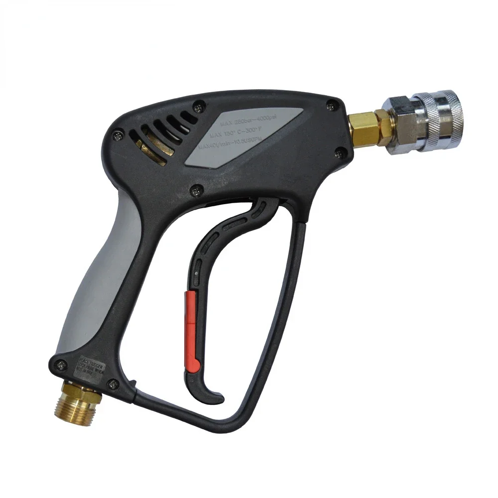 

280bar High Pressure Washer Water Cleaning Spray Gun with PA Quick Connector for Professional Pressure Washer/ Car Washer