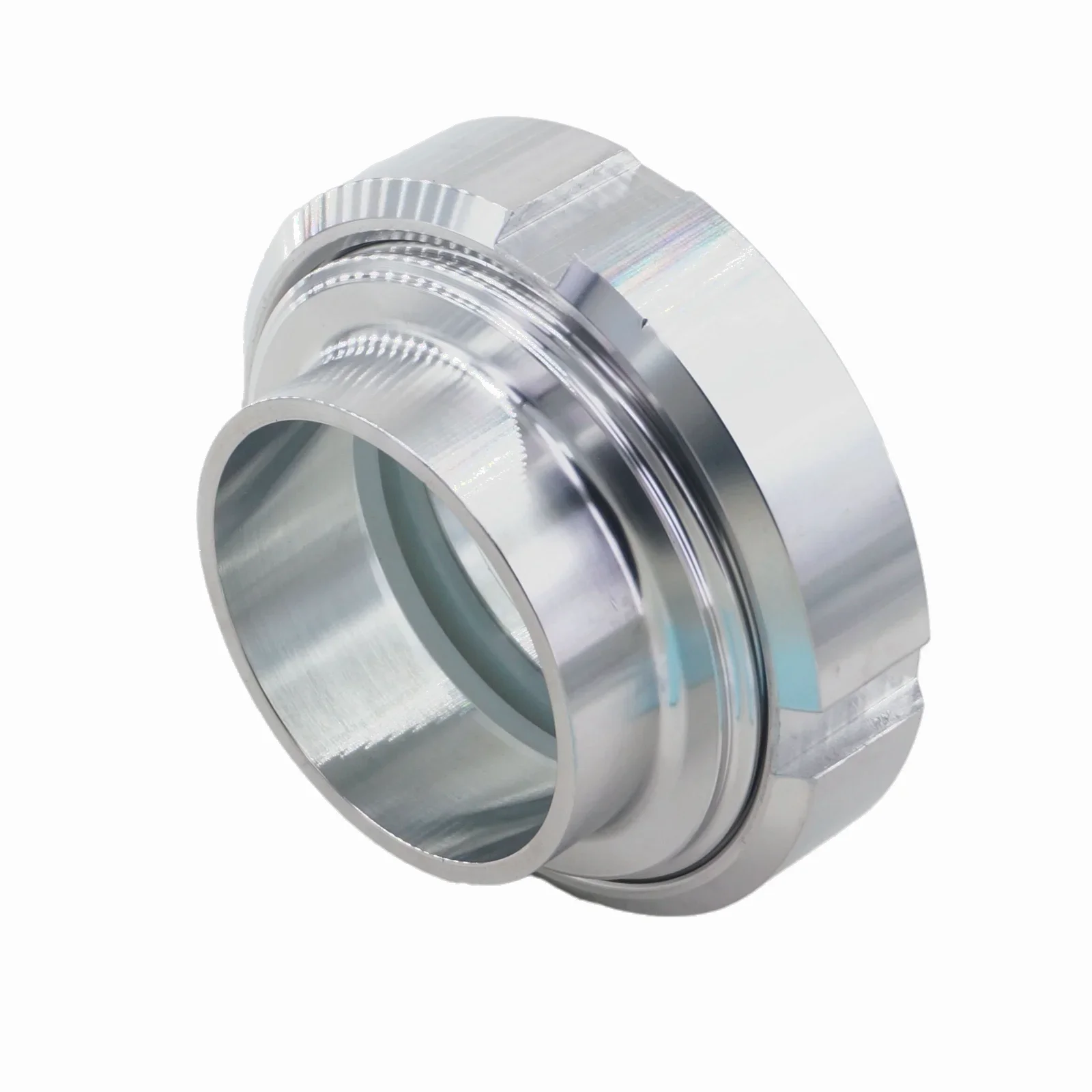 Welding Outer Diameter 25/32/38/45/51/57/63mm 304 Stainless Steel Sanitary Weld Union Sight Glass Fitting