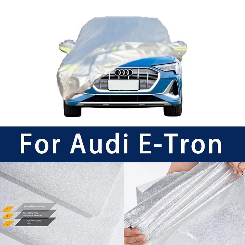 

Full car hood dust-proof outdoor indoor UV protection sun protection and scratch resistance For Audi e-tron Sun visor windproof