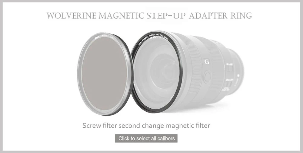 Kase Armour 100 adapter ring magnetic voor Canon TS-E 17mm - Kase