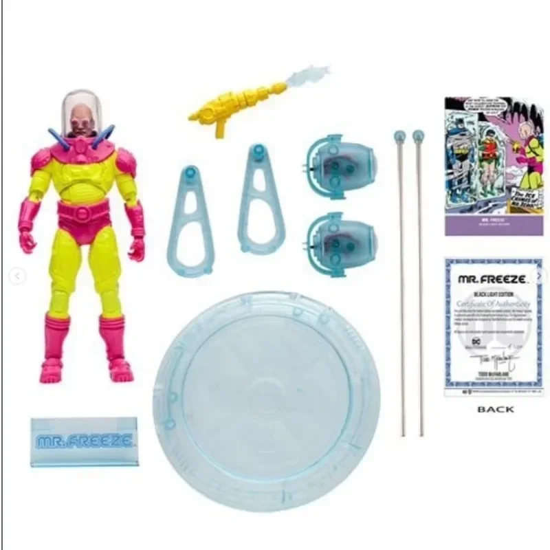 McFarlane DC figura de Anime Original Mister Freeze figuras de acción de juguete para niños regalo adornos de modelos coleccionables