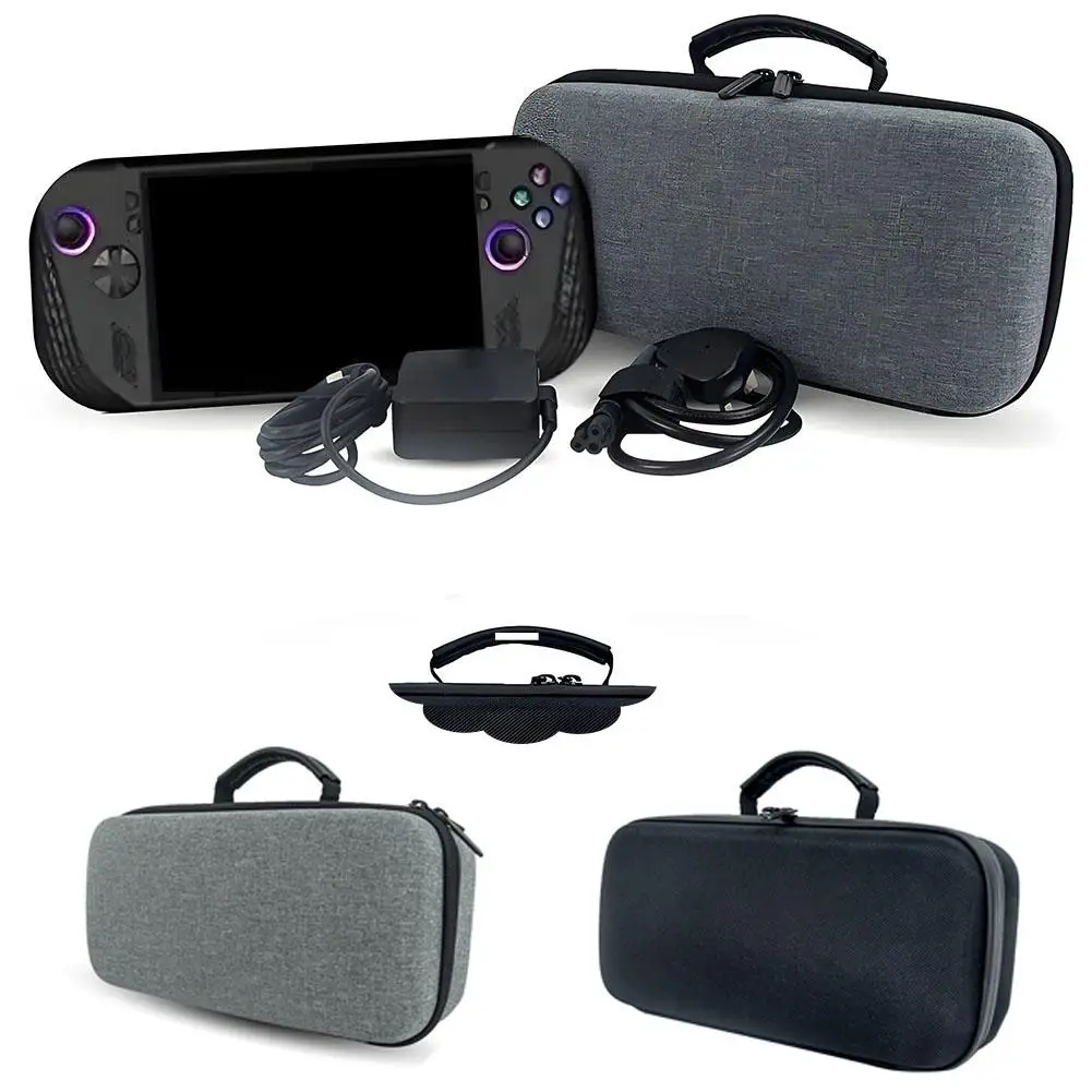 For Rog Ally X Console Compatible With Rog Ally Handheld Travel Protective Handbag EVA Shockproof Storage Bag Comes With A Stand