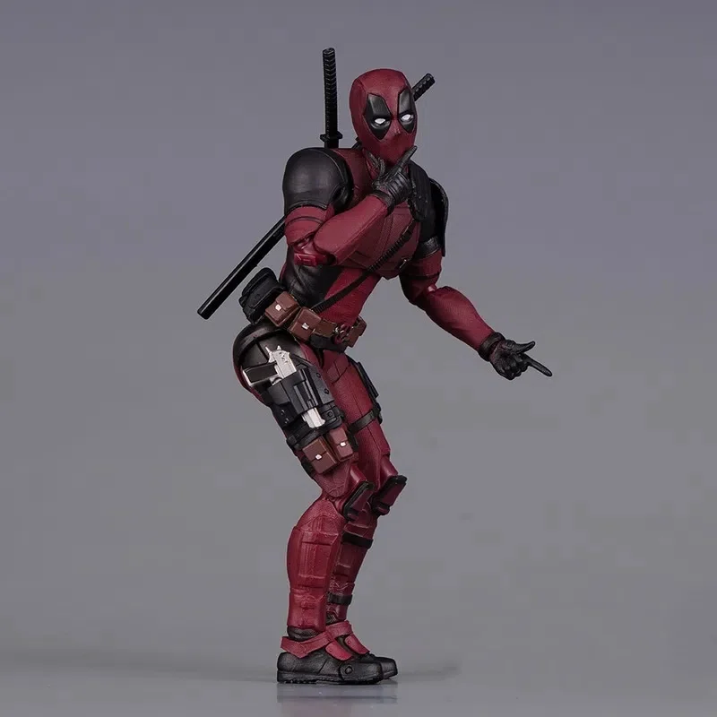 Nieuwe 19Cm Deadpool Action Figure Articular Losse Hoge Kwaliteit Editie Handgemaakt Model Pop Sculptuur Jongens Collectie Speelgoed Cadeau