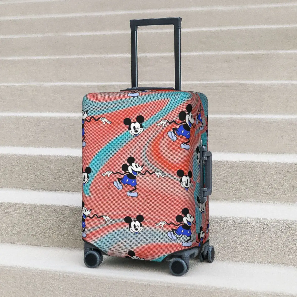 Mickey Mouse Suitcase Cover Elastic Business Protector Luggage Supplies Flight