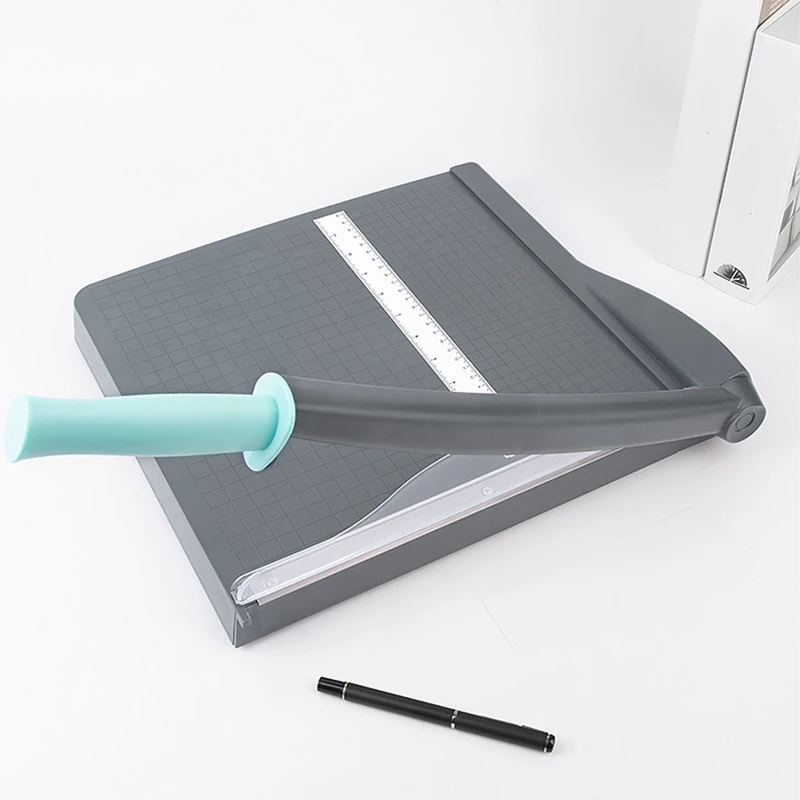 Portable Paper Knife Cutter Protective Cutter With Safety Guard Heavy Duty Guillotine Cutter