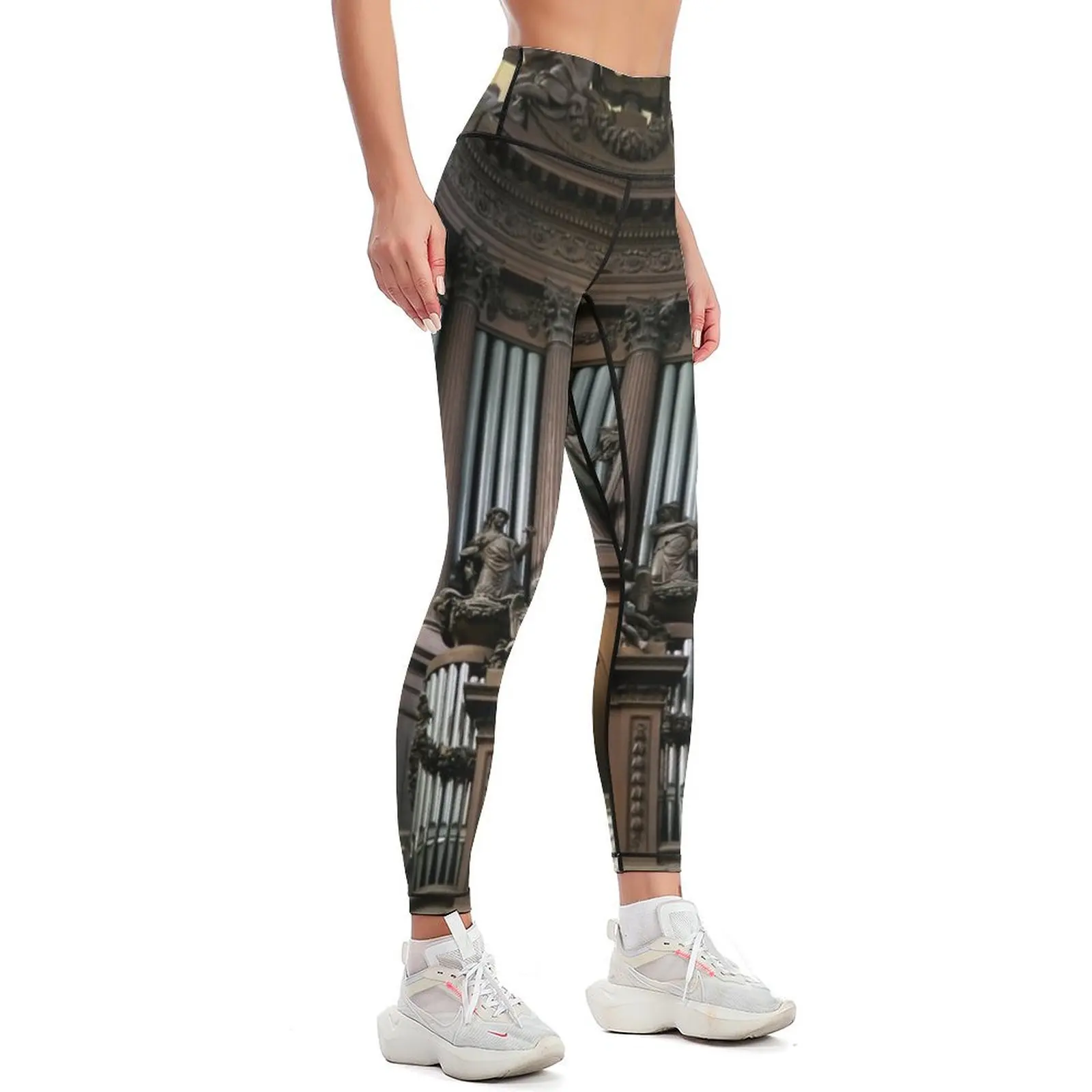 Pipe organ in St Sulpice, Paris Leggings for fitness gym's clothing sportswear gym Pants sport Womens Leggings